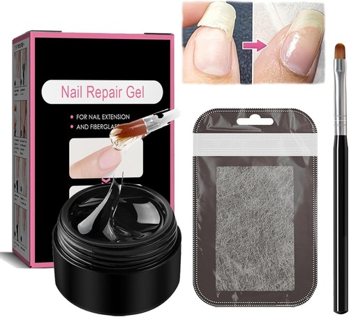Instant cracked nail gel - cracked,