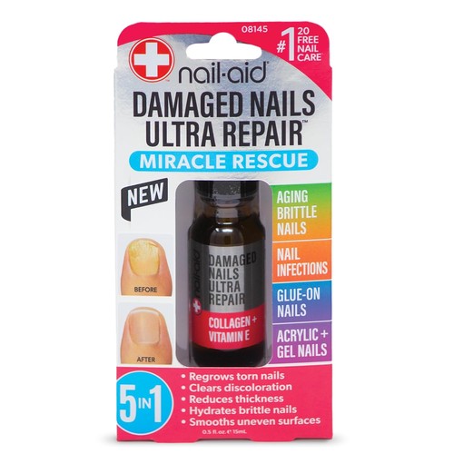 Damaged nail repair - repair, 5-in-1