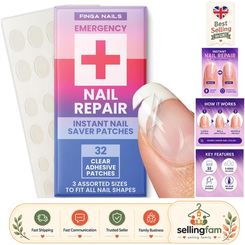 Clear count nail saver - 32,